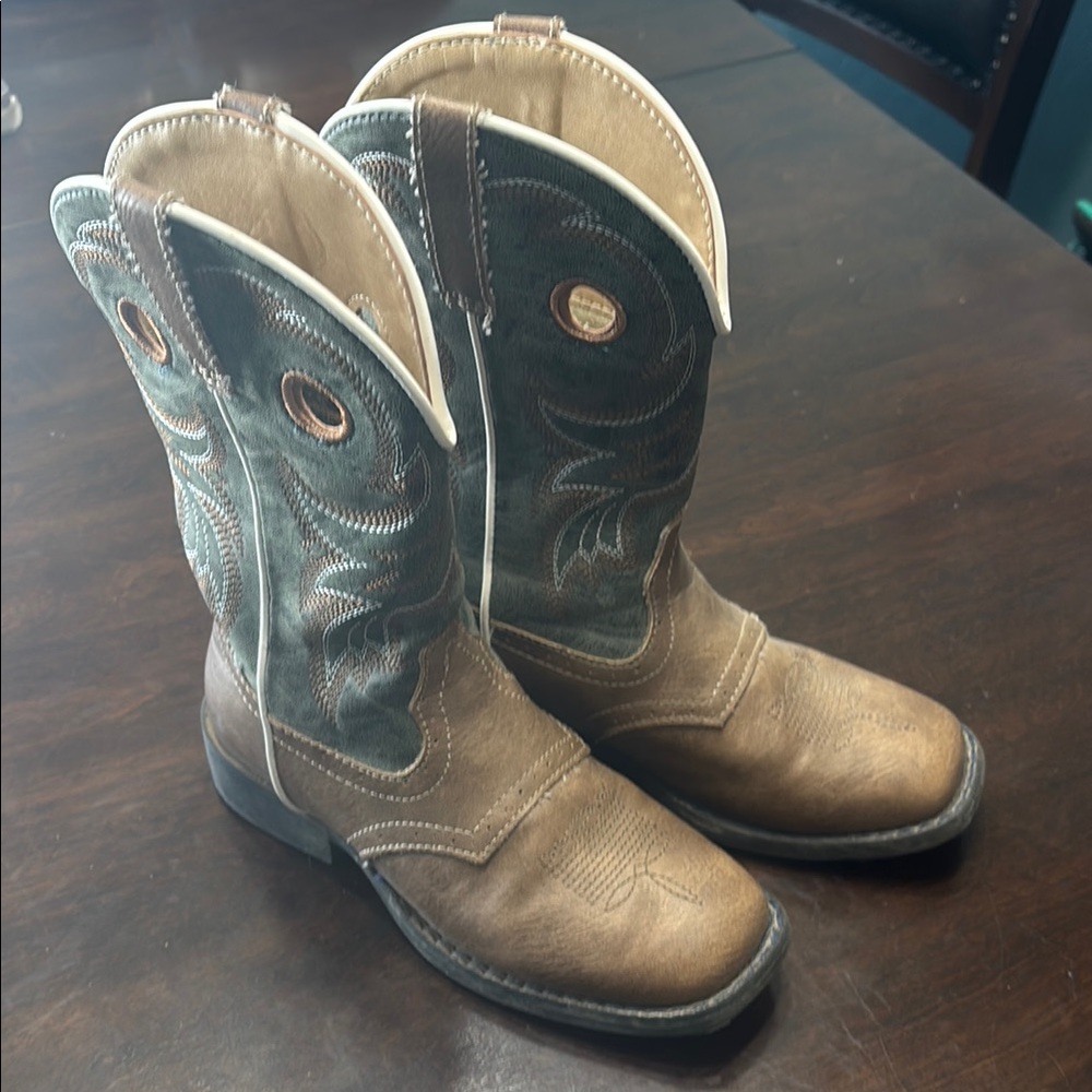 Kids Roper Cowboy Boots